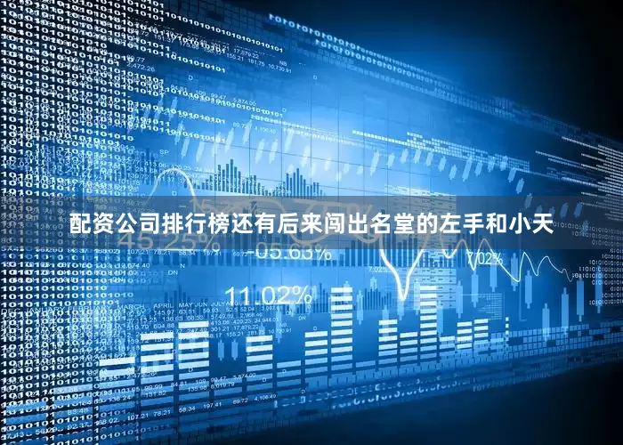 配资公司排行榜还有后来闯出名堂的左手和小天
