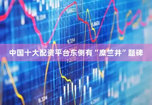 中国十大配资平台东侧有“糜竺井”题碑
